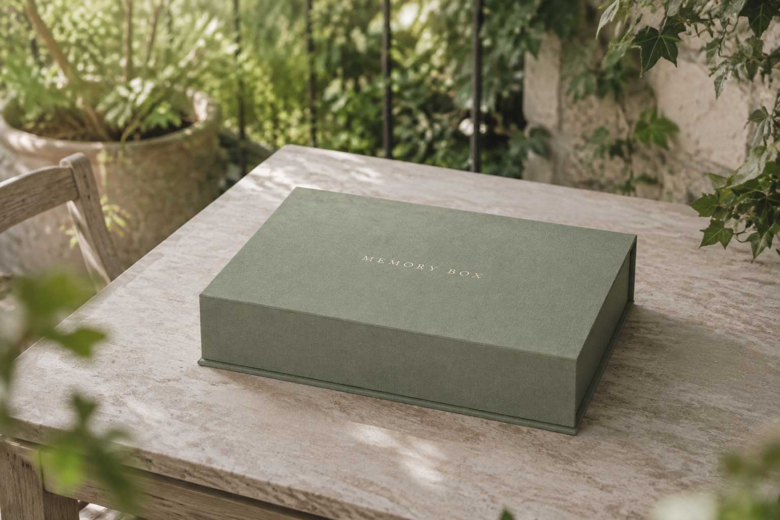 Memory Box con stampe fotografiche