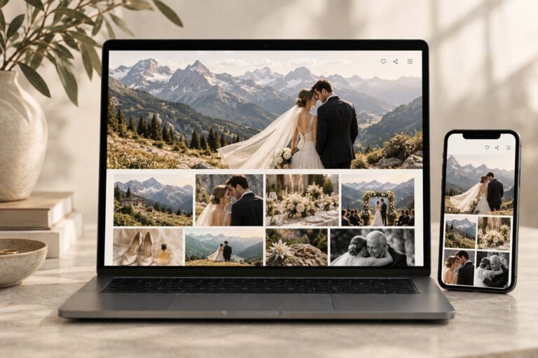 Anteprima web gallery del servizio fotografico di matrimonio